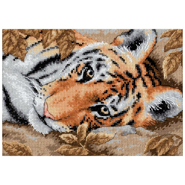 Dimensions Counted Cross Stitch Kit - Beguiling Tiger