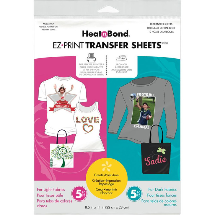 Thermoweb HeatnBond EZ Print Transfer Sheet Combo