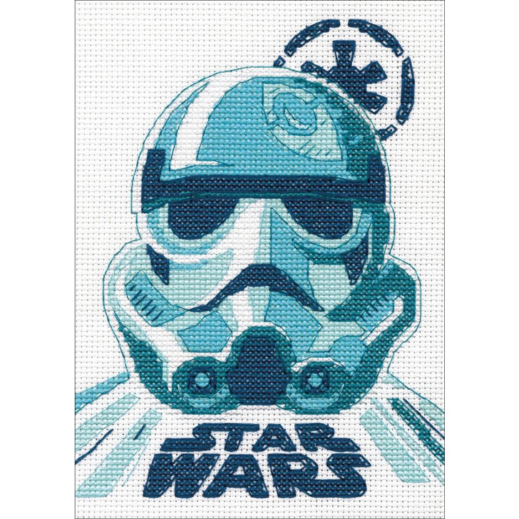 Dimensions Star Wars Counted Cross Stitch Kit - Stormtrooper
