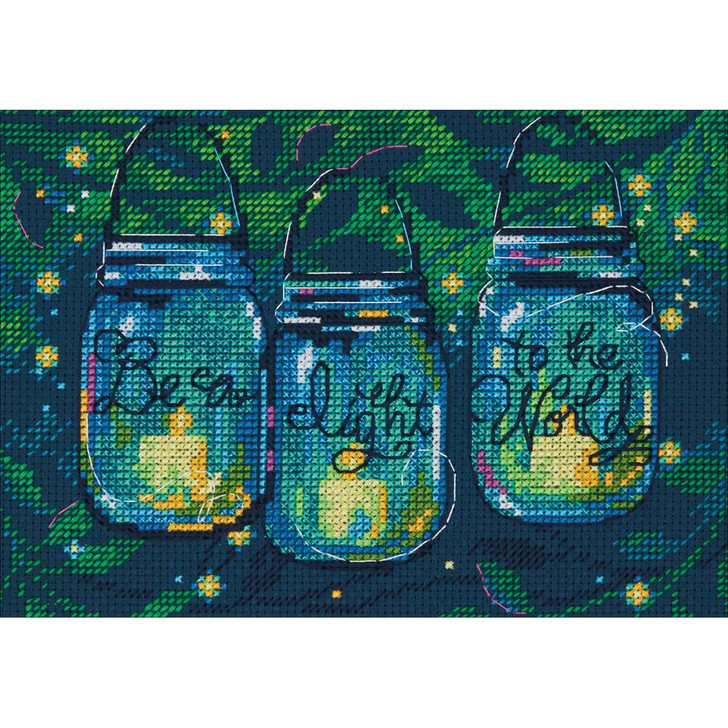 Dimensions Counted Cross Stitch Kit - Be A Light