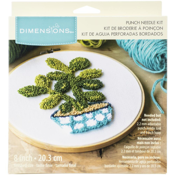 Dimensions Punch Needle Kit - Jade