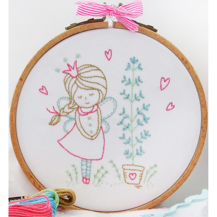 DMC Embroidery Kit - Shy Fairy