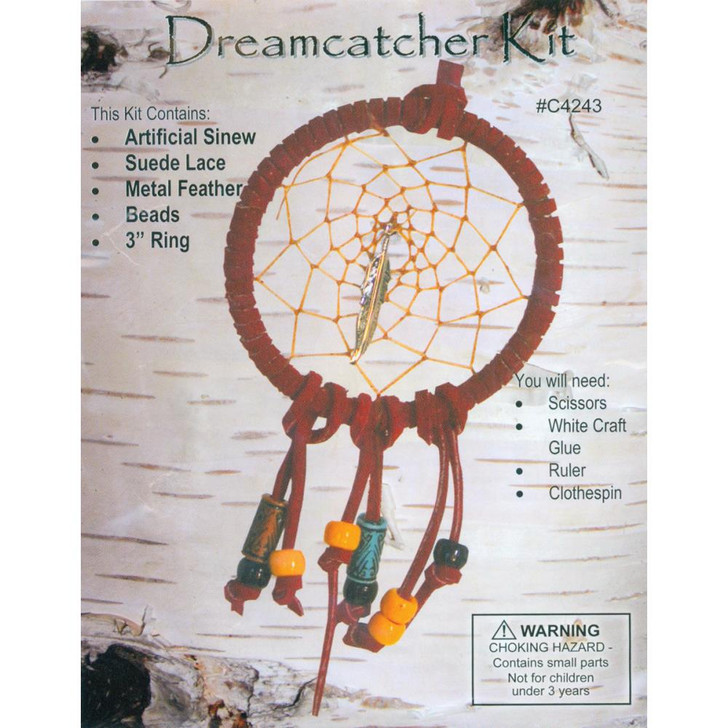 Leathercraft Kit - Mini Dreamcatcher 3