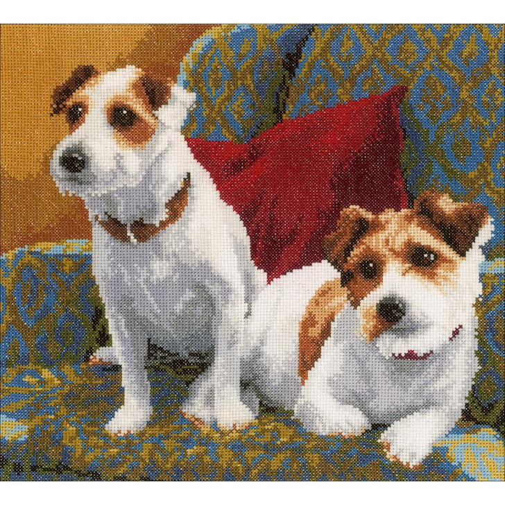 LanArte Counted Cross Stitch Kit - Best Friends For Life