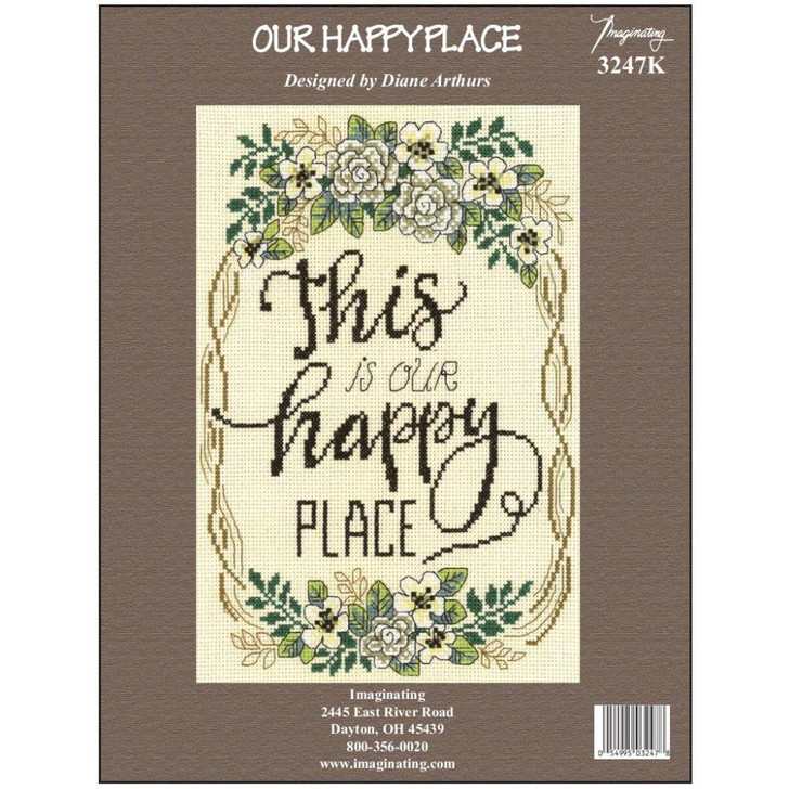 Imaginating Counted Cross Stitch Kit - Our Happy Place