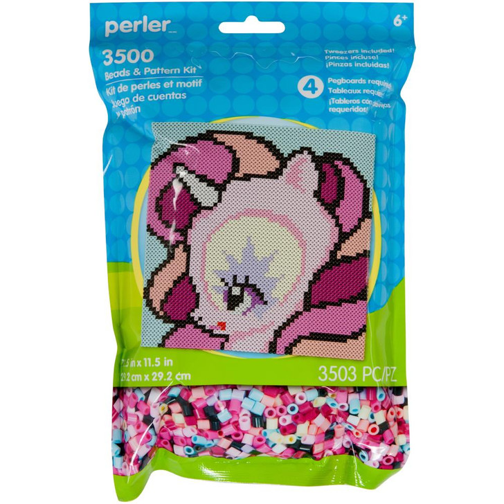Perler Unicorn Pattern Bag Kit 