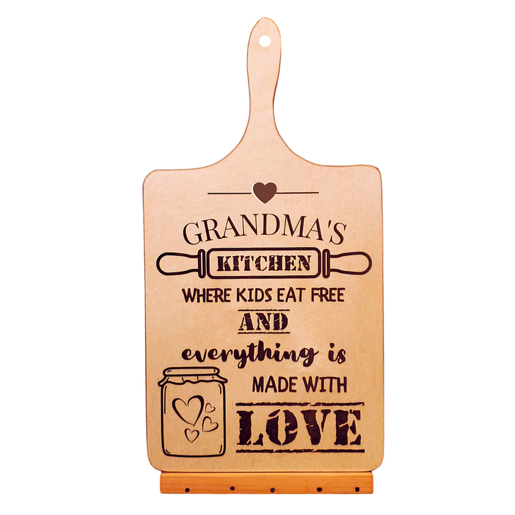 Grandma's Kitchen Cutting Board ~ Customizable