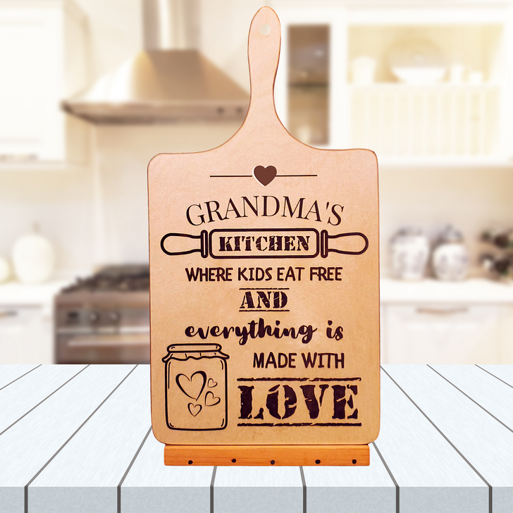 Grandma's Kitchen Cutting Board ~ Customizable