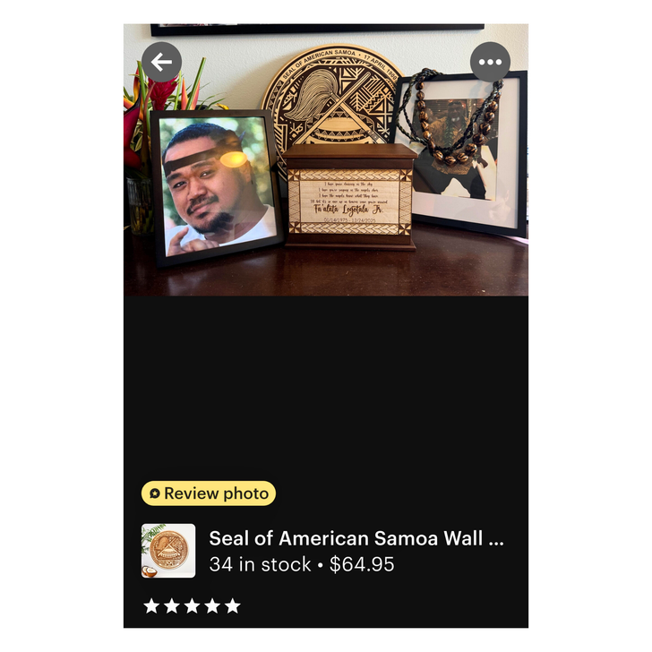 Seal of American Samoa Wall Art