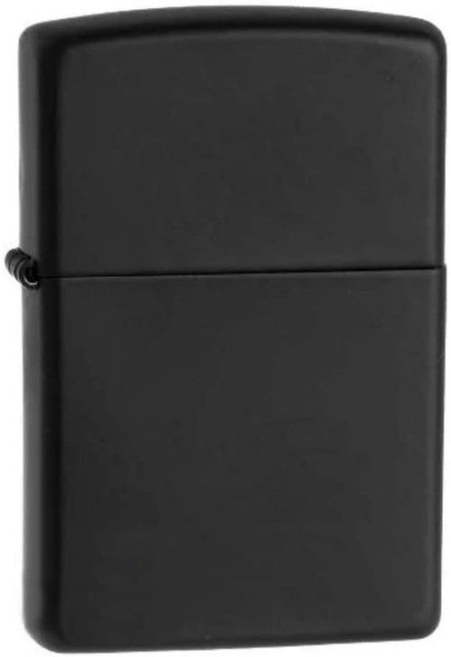 Zippo Engraved Black Matte Lighter ~ Personalized