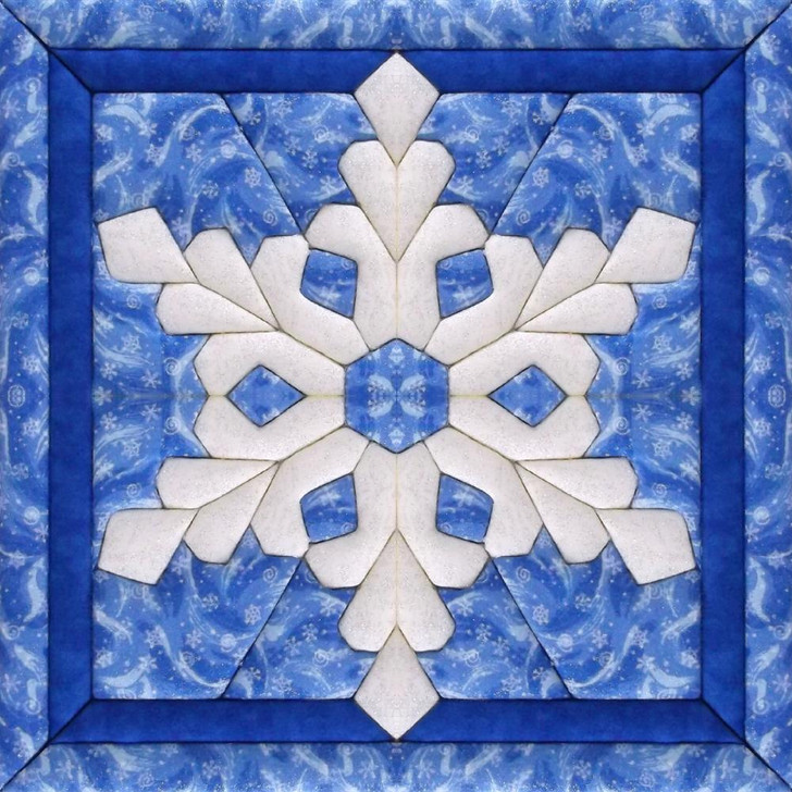 Quilt Magic Snowflake No Sew Wall Hanging Kit