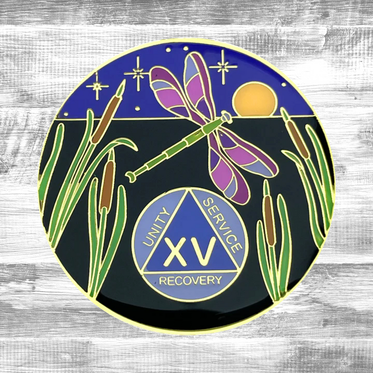 AA Dragonfly Anniversary Coin Medallion