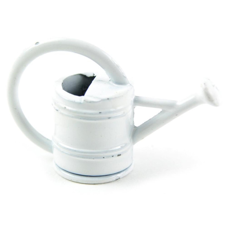 Midwest Wee Creations Miniature - White Watering Can