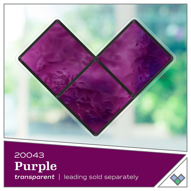 Plaid Gallery Glass Paint 2oz | Purple