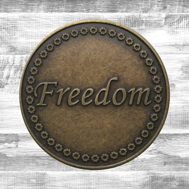 Freedom Bronze Coin