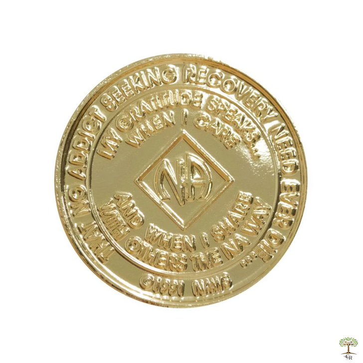 NA Gold Plate Medallion