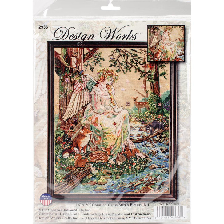Mother Nature Counted Cross Stitch Kit | Design Works