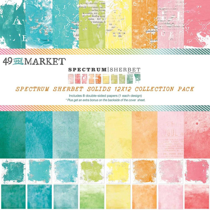 49 And Market Collection Pack 12"X12" | Spectrum Sherbet Solids