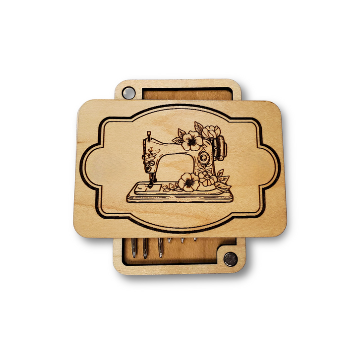 Sewing Machine Magnetic Needle Minder Storage Case
