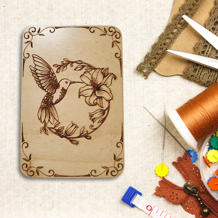 Needle Minder Storage Case - Hummingbird Lily