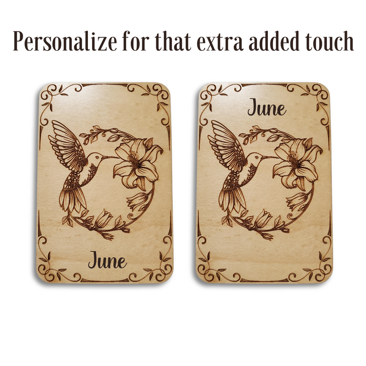 Needle Minder Storage Case | Hummingbird Lily