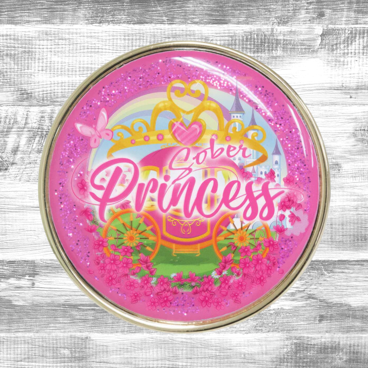 Sober Princess Affirmation Coin