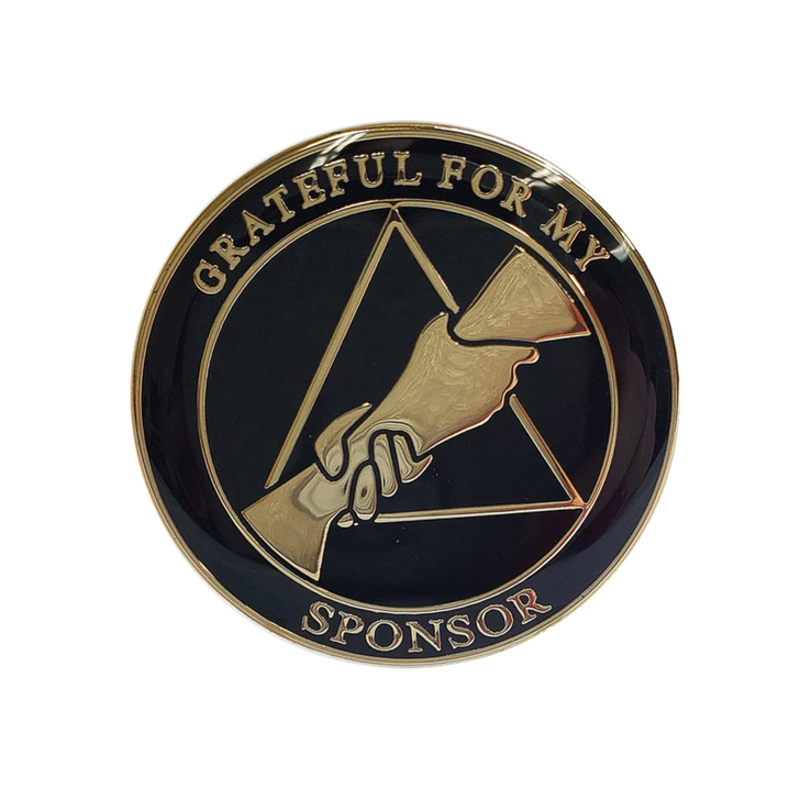 Grateful Sponsor Affirmation Coin
