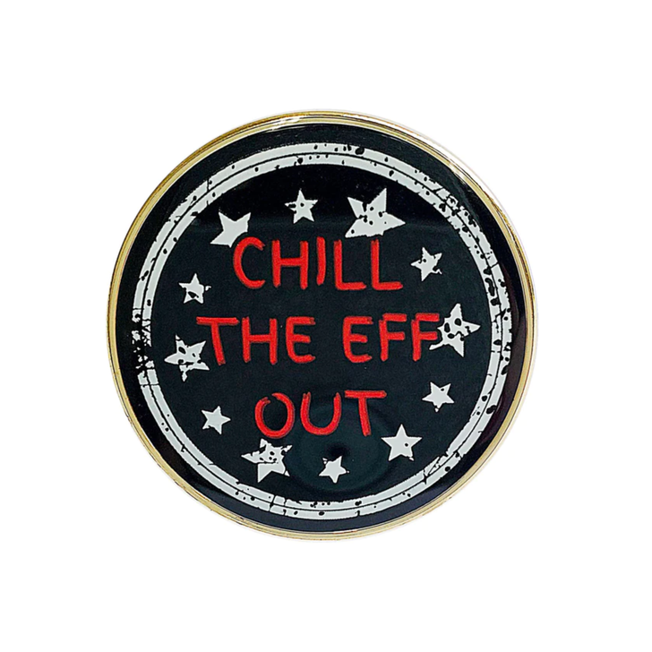 Clean AF Affirmation Coin