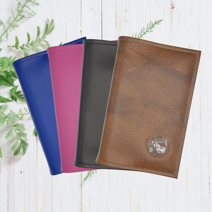 AA Big Book Regular Print Book Cover with Medallion Holder – Alcoholics Anonymous Recovery Cover Gift