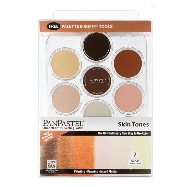 PanPastel Ultra Soft Artist Pastel Set 9ml 6/Pkg | Skin Tone