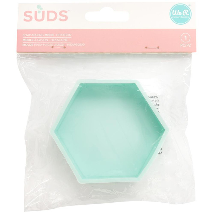 We R Makers SUDS Silicone Soap Maker Mold | Hexagon