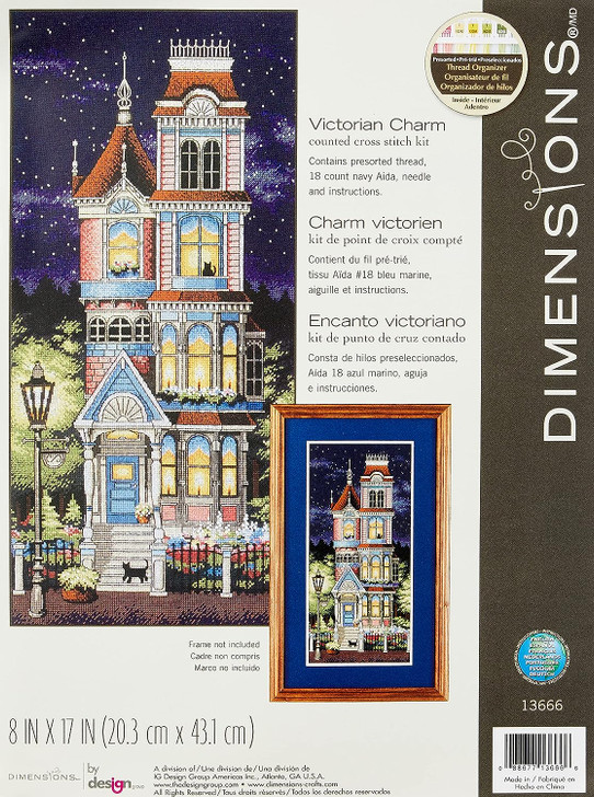 Dimensions Counted Cross Stitch Kit | Victorian Charm