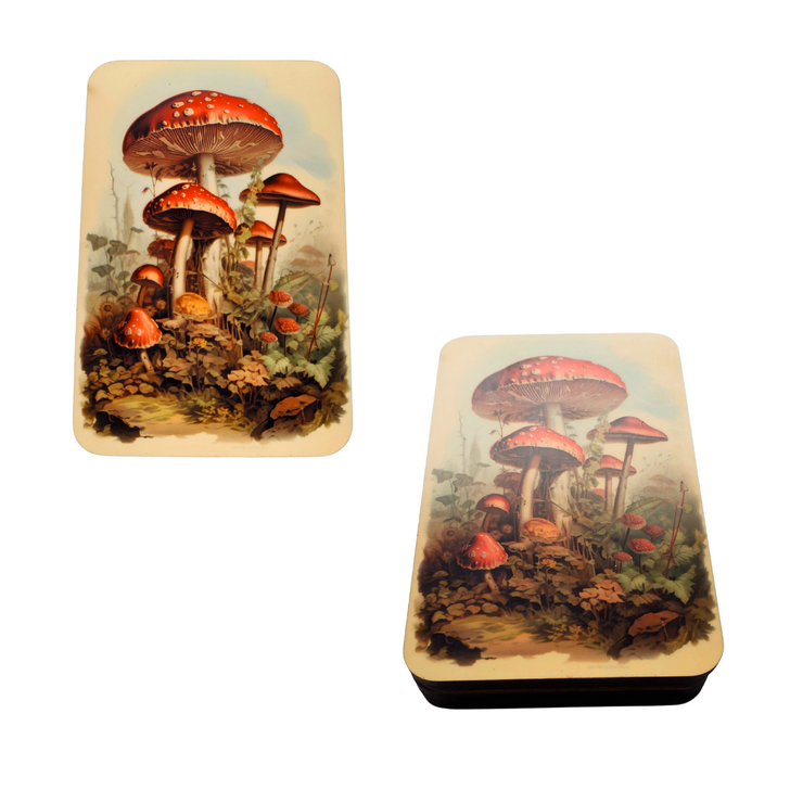Needle Minder Storage Case | Vintage Mushrooms