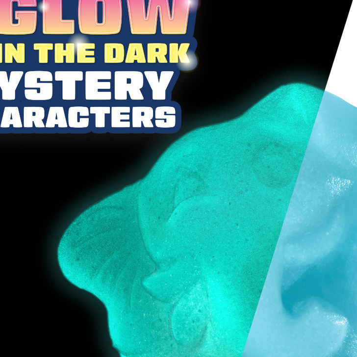 Elmer's Squishies Glow In The Dark Kit | Mystery Characters