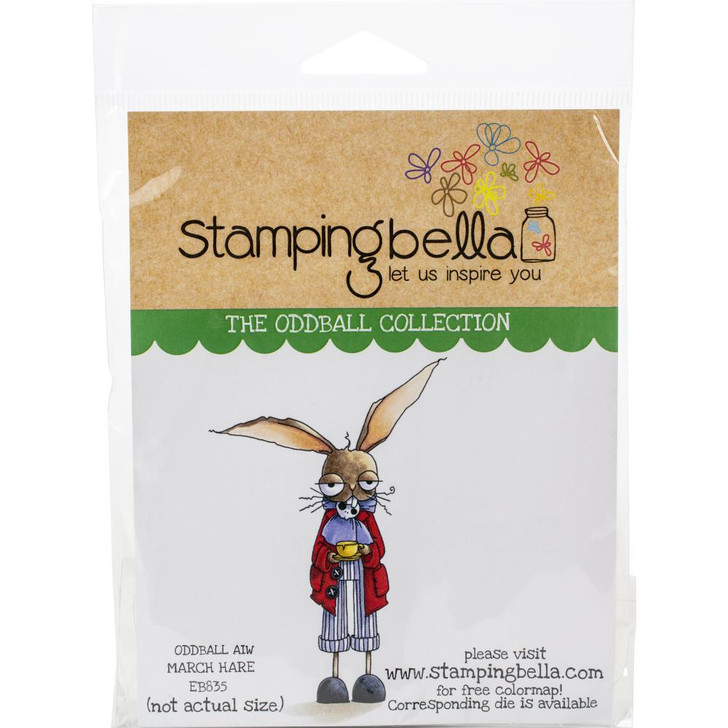 Stamping Bella Rubber Stamp | Oddball March Hare