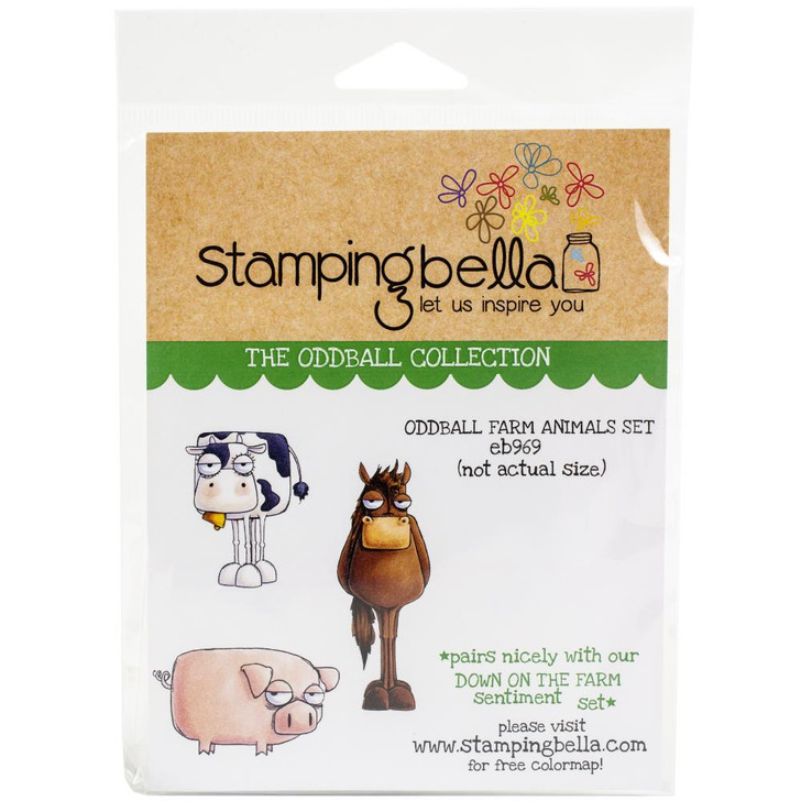 Stamping Bella Rubber Stamps | Oddball Farm Animals