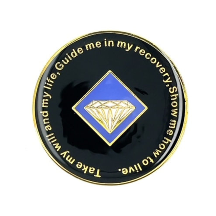 Narcotics Anonymous (NA) Coin – "Beach" Sobriety Medallion Gift