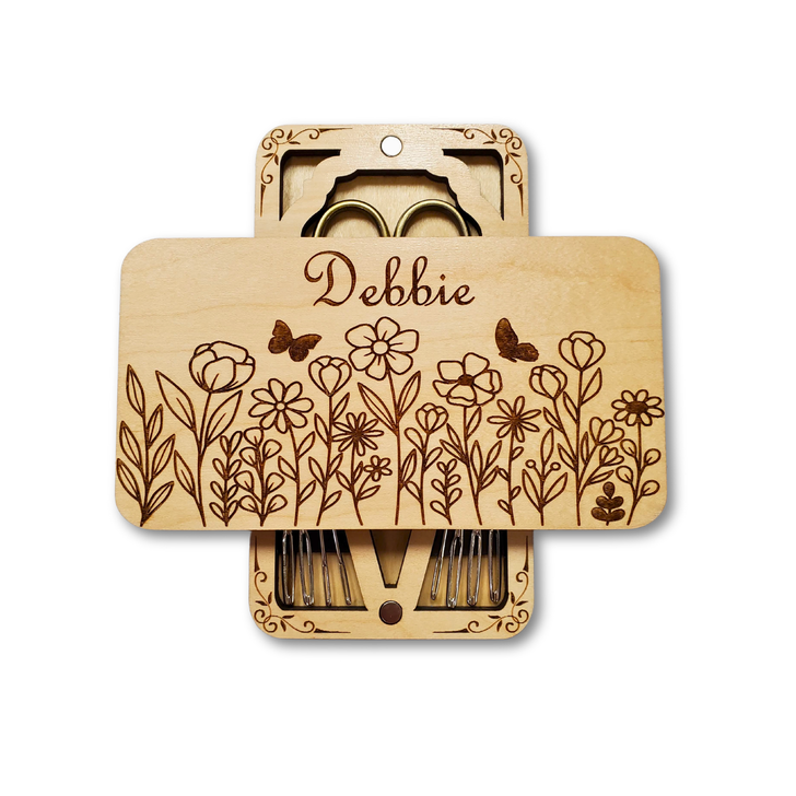 Scissor Minder Storage Case - Wildflowers