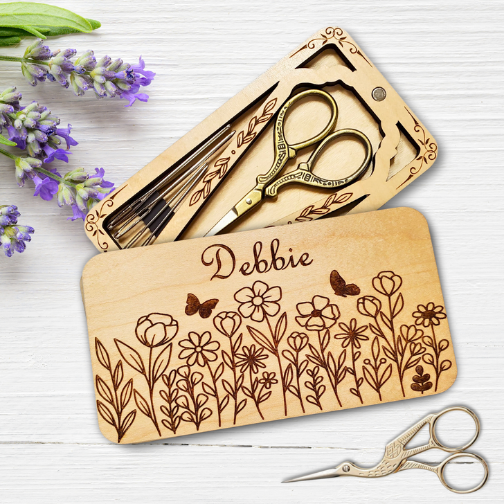 Scissor Minder Storage Case - Wildflowers