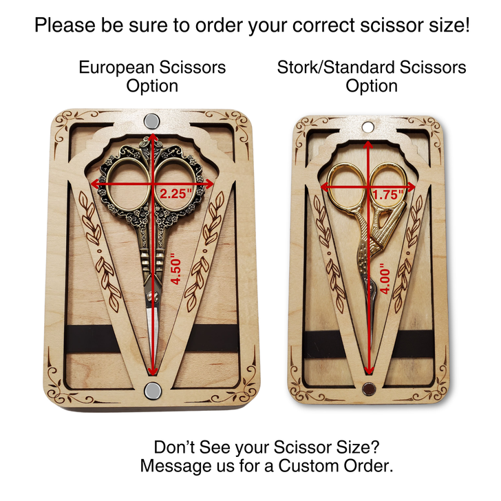 Scissor Minder Storage Case Combo | Wildflowers