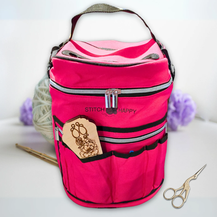 Wooden Embroidery Scissor Case - Handmade Sewing Scissors Storage Box