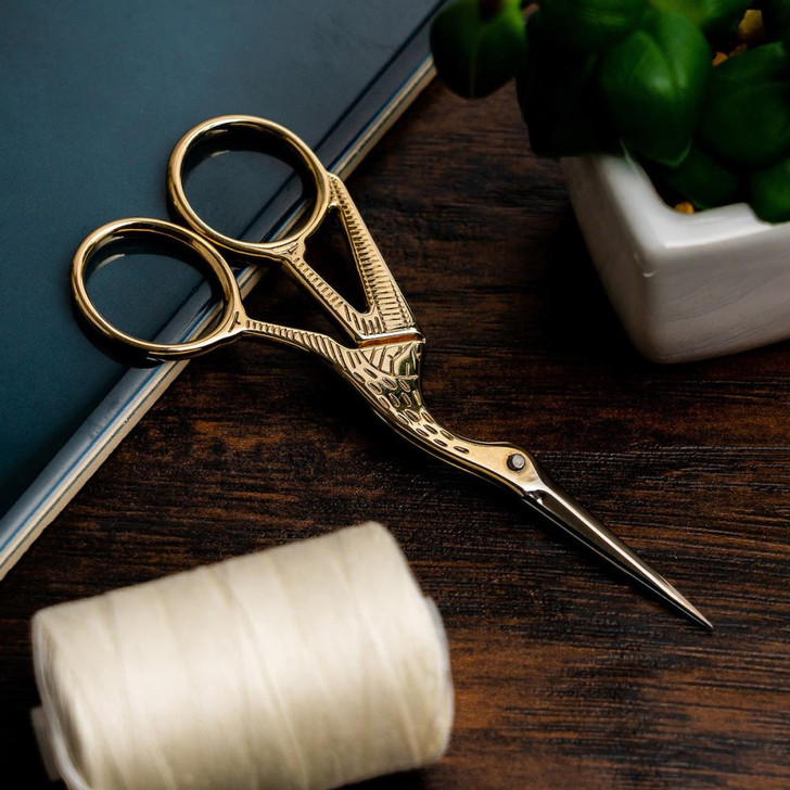 Singer Forged Embroidery Scissors 4.5" | Stork