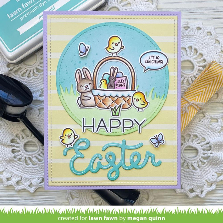 Lawn Fawn Clear Stamps | Spring Basket