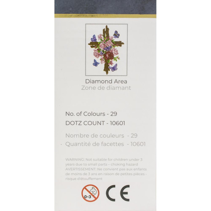 Diamond Dotz Flower Cross Diamond Facet Art Kit