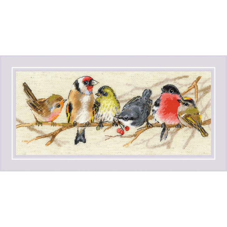RIOLIS Birds Counted Cross Stitch Kit