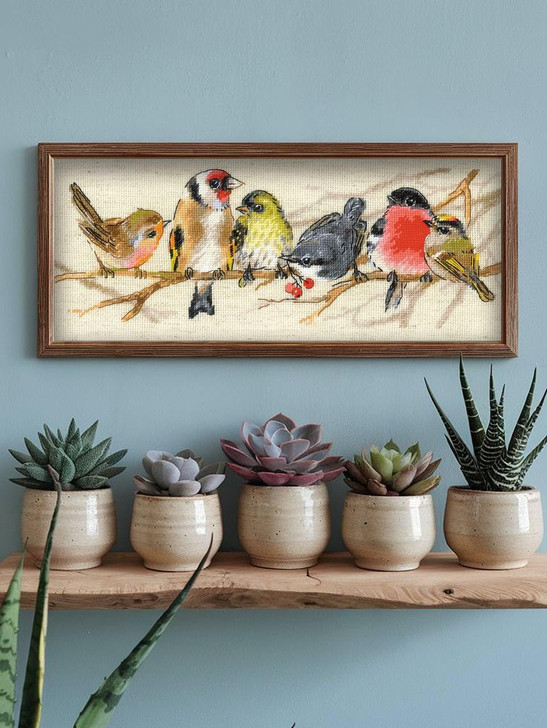 RIOLIS Birds Counted Cross Stitch Kit