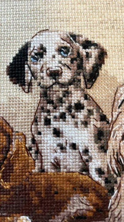 RIOLIS Puppies Counted Cross Stitch Kit