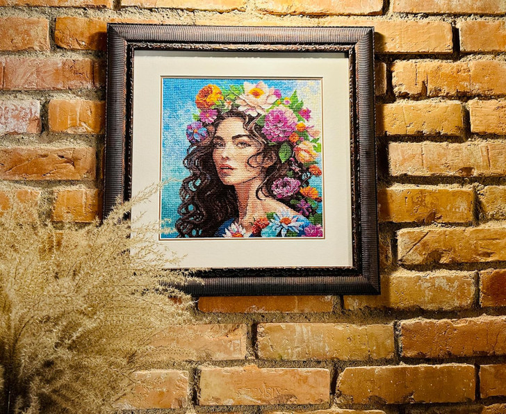 RIOLIS Floral Muse Counted Cross Stitch Kit