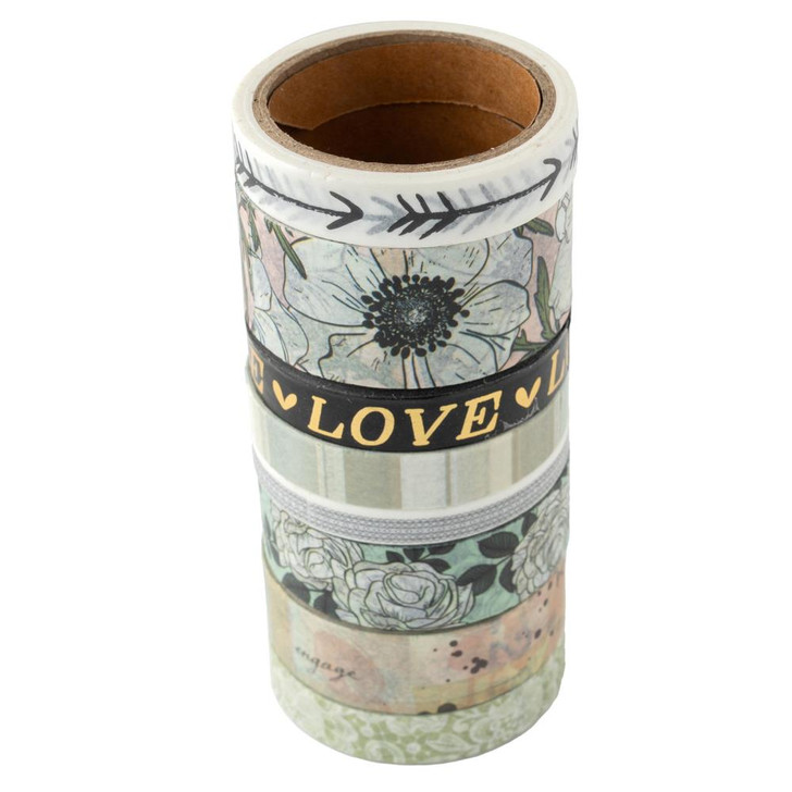 American Crafts A Perfect Match Washi Tape 8/Pkg