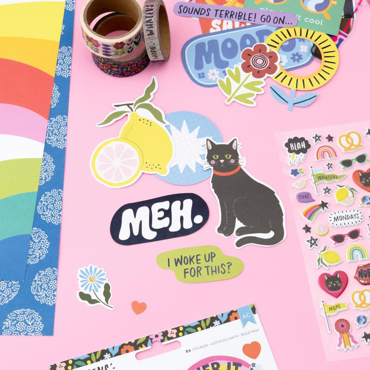 American Crafts Whatevs Washi Tape 8/Pkg